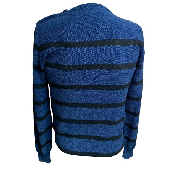 Japanese Designer EDIFICE Cotton Wool Blend Knit Crewneck‎ Sweater - Picture 9 of 12